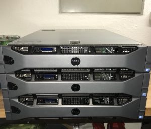 DELL PowerEdge R710 stacked...